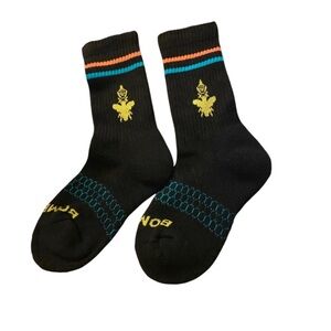 BOMBAS Youths Originals Unisex Black Casual
Set Of 4 Pairs Of Socks Size XS NWT